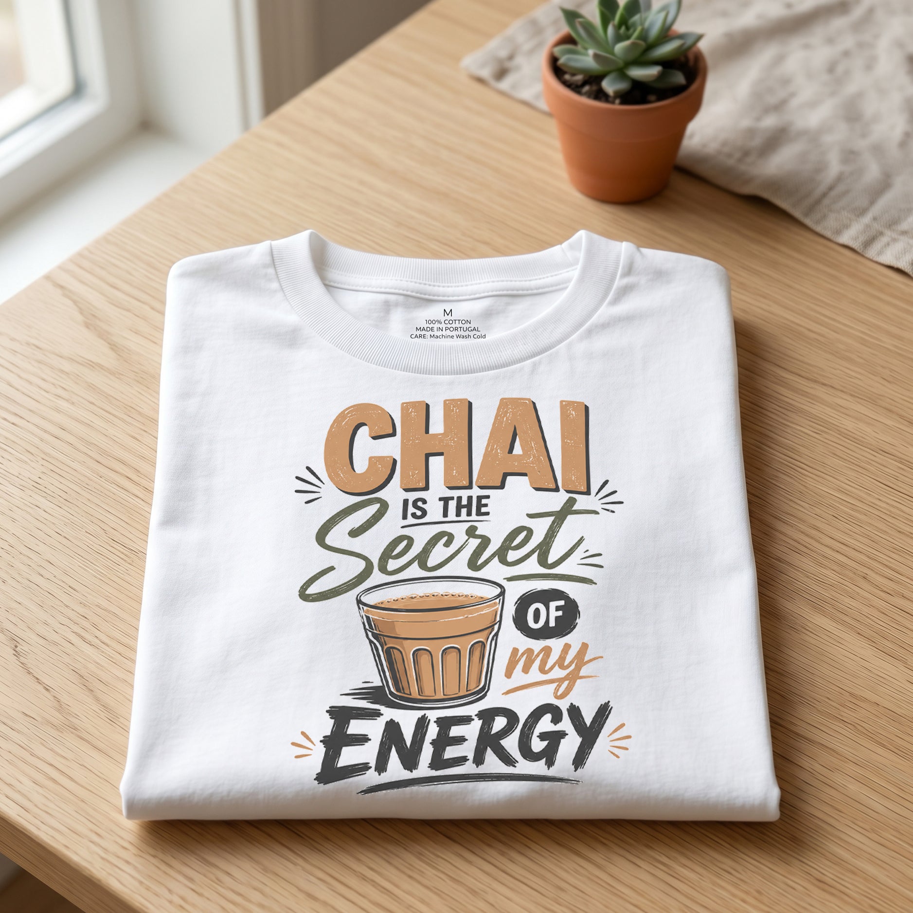 Chai is the secret of my energy
